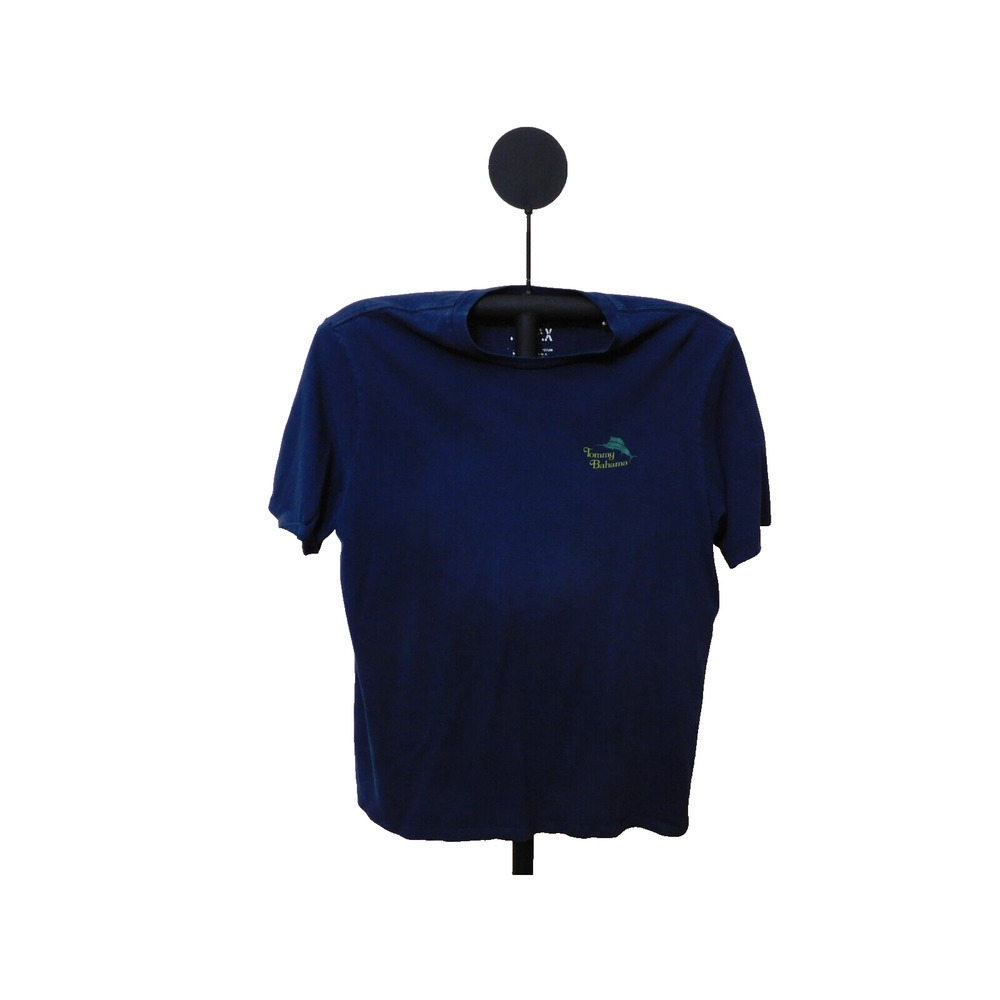 Tommy Bahama Blue Havana Cold One Graphic T-Shirt Size XL